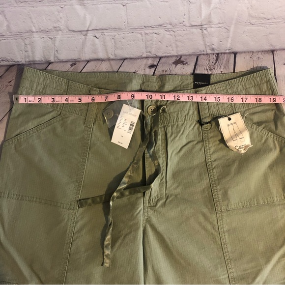 NWT Lane Bryant Cotton Sage Capris- Size 16 - Picture 5 of 11